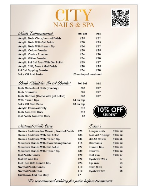 CITY NAILS & SPA, nail salon in Nottingham