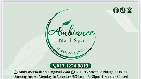 Ambiance Nail Spa, nail salon in Edinburgh