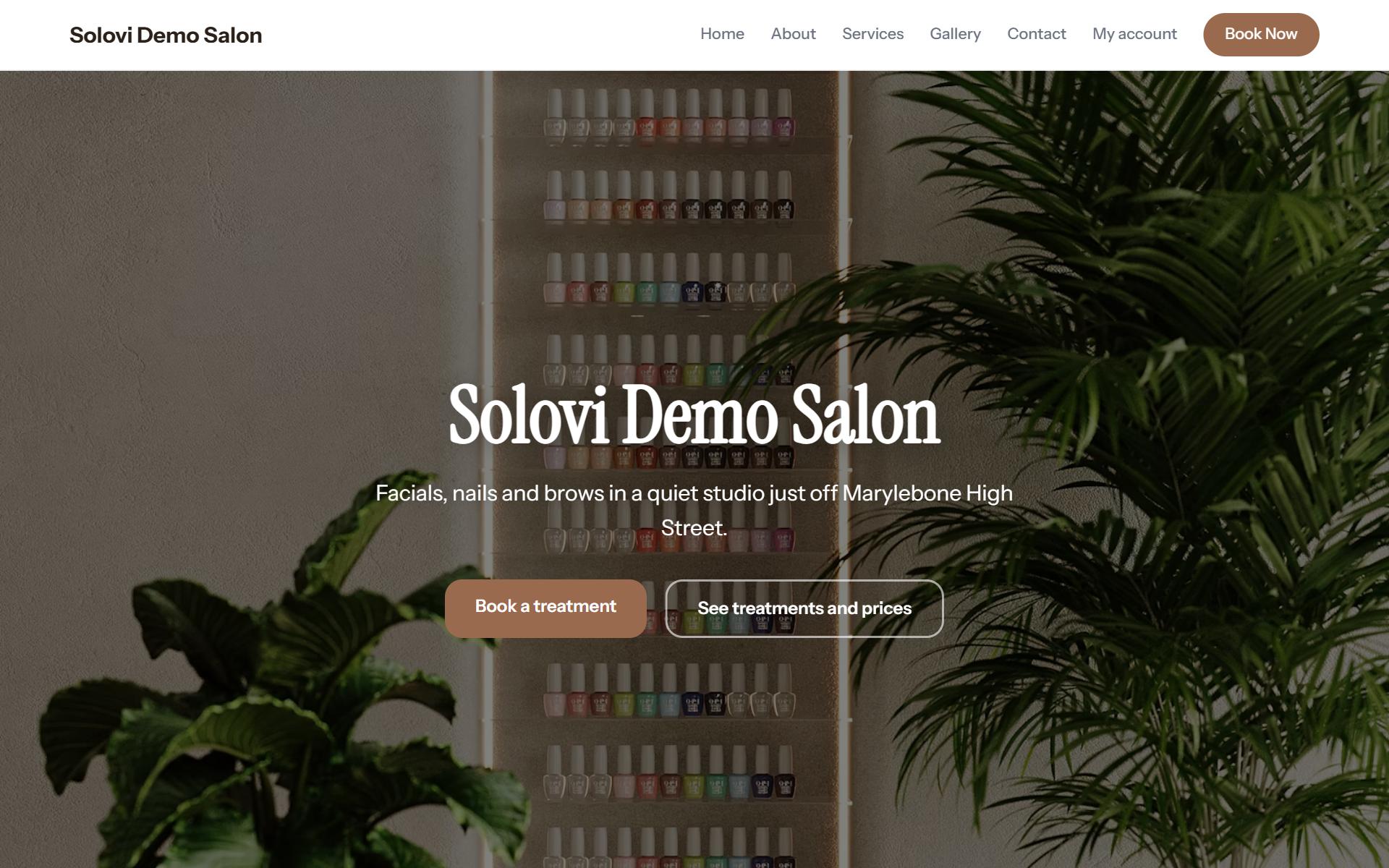 Bloom Studio, Marylebone beauty studio (Bespoke showcase)